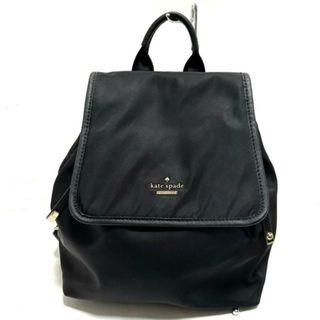 ケイトスペードニューヨーク(kate spade new york)のKate spade(ケイトスペード) リュックサック - PXRU5386 黒 ナイロン(リュック/バックパック)