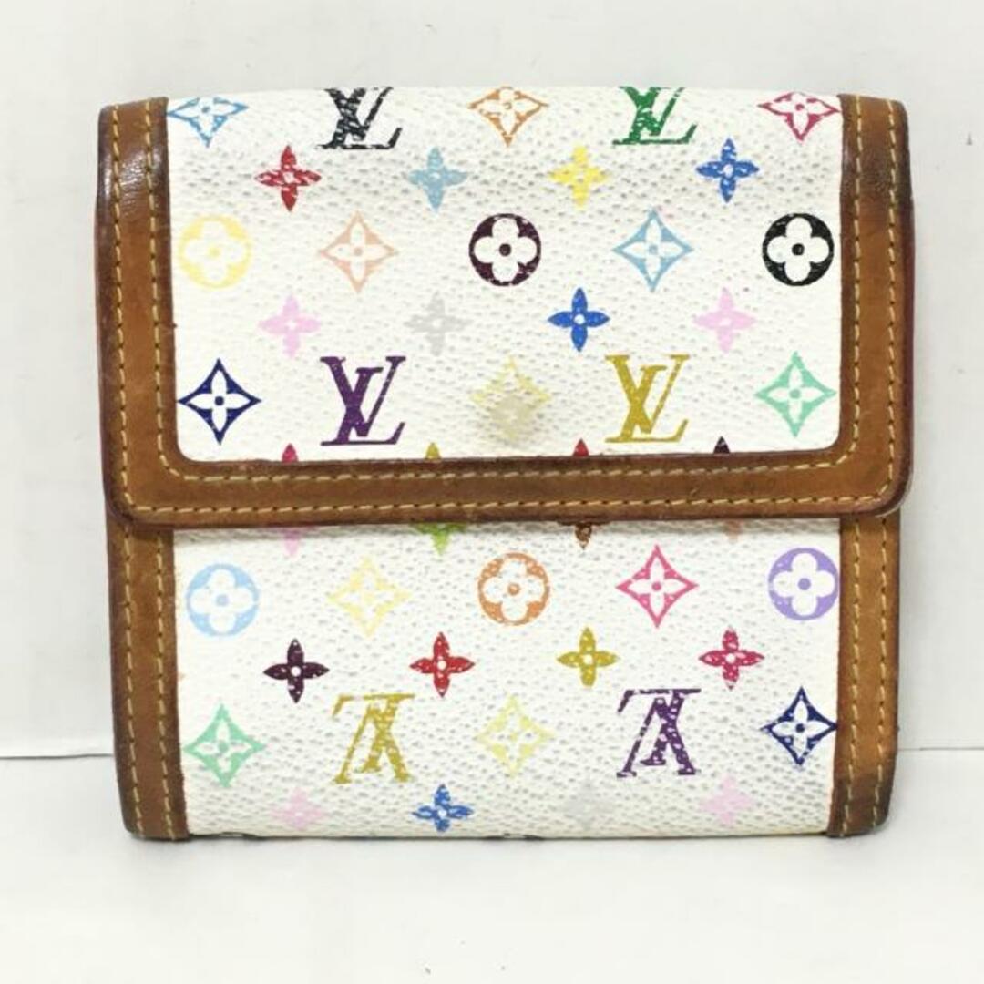 LOUIS VUITTON(ルイヴィトン)のLOUIS VUITTON(ルイヴィトン) Wホック財布 モノグラムマルチカラー ポルトモネビエカルトクレディ M92983 ブロン モノグラム・マルチカラー キャンバス レディースのファッション小物(財布)の商品写真