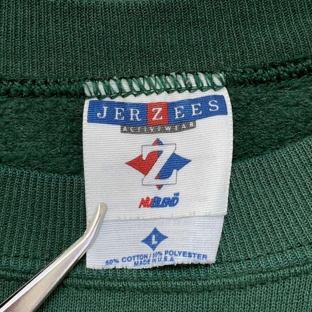 JERZEES(ジャージーズ)の【w128】希少USA製ジャージーズ90s旧タグ当時物スウェットプルオーバー無地 メンズのトップス(スウェット)の商品写真