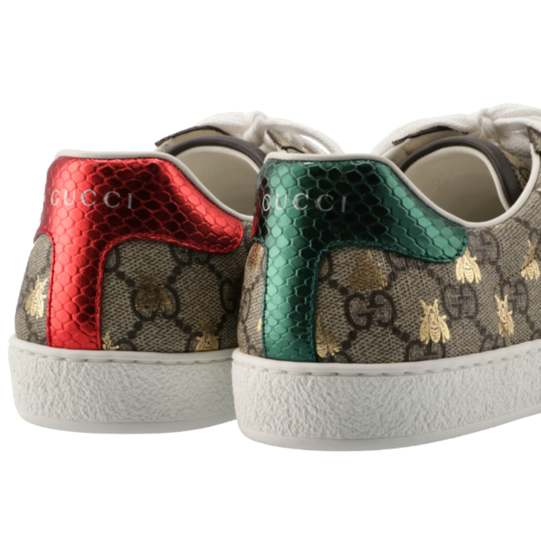 Gucci(グッチ)のグッチ/GUCCI シューズ メンズ New Ace スニーカー BEI.EB ORO/VRV/CO/R 548950-9N050-8465 _0410ff メンズの靴/シューズ(スニーカー)の商品写真