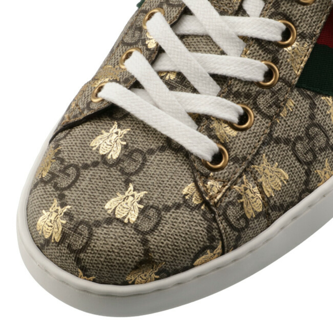 Gucci(グッチ)のグッチ/GUCCI シューズ メンズ New Ace スニーカー BEI.EB ORO/VRV/CO/R 548950-9N050-8465 _0410ff メンズの靴/シューズ(スニーカー)の商品写真