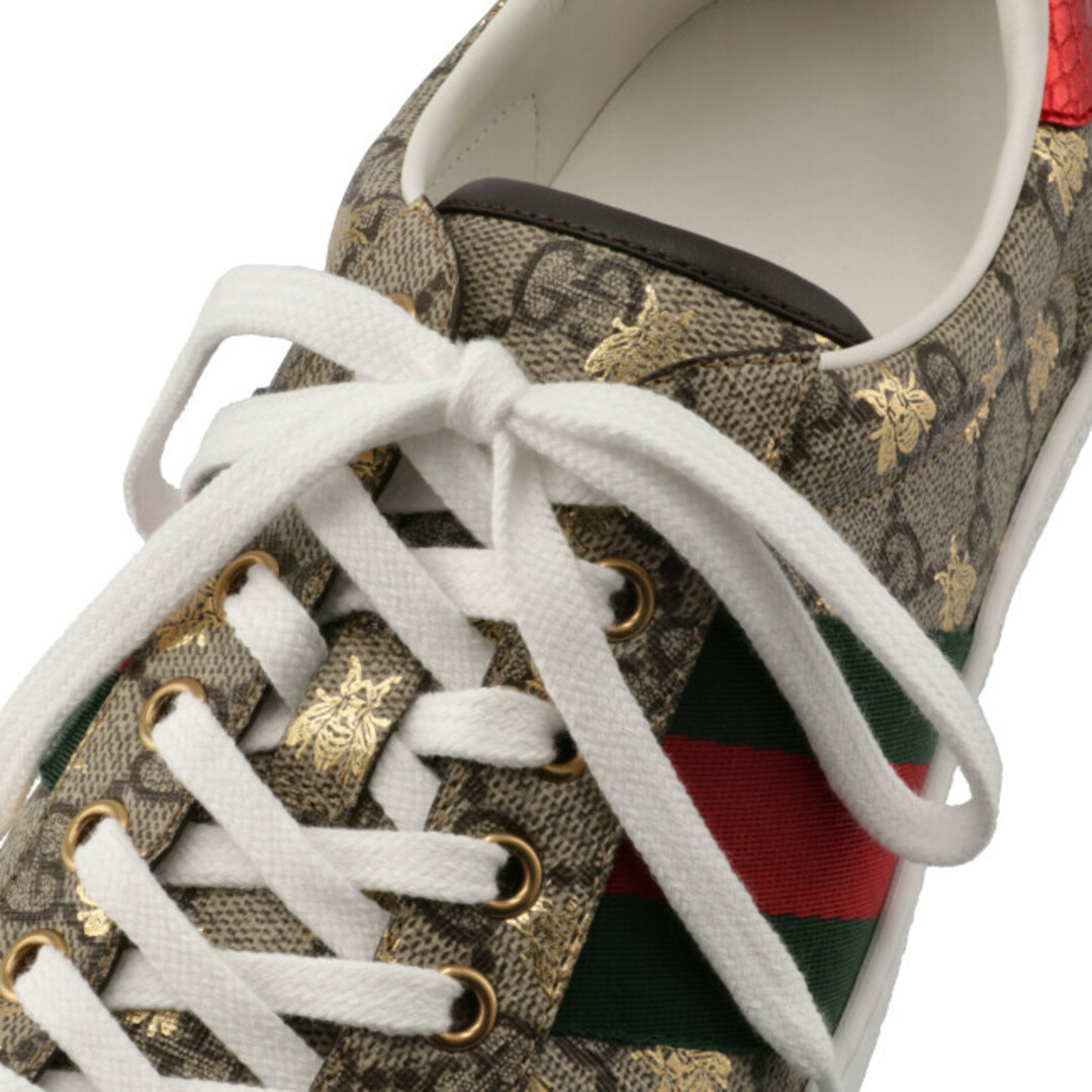 Gucci(グッチ)のグッチ/GUCCI シューズ メンズ New Ace スニーカー BEI.EB ORO/VRV/CO/R 548950-9N050-8465 _0410ff メンズの靴/シューズ(スニーカー)の商品写真