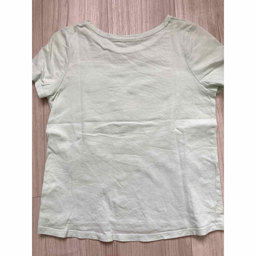H&M(エイチアンドエム)のH&M 半袖Tシャツ　スパンコール　120 キッズ/ベビー/マタニティのキッズ服女の子用(90cm~)(Tシャツ/カットソー)の商品写真