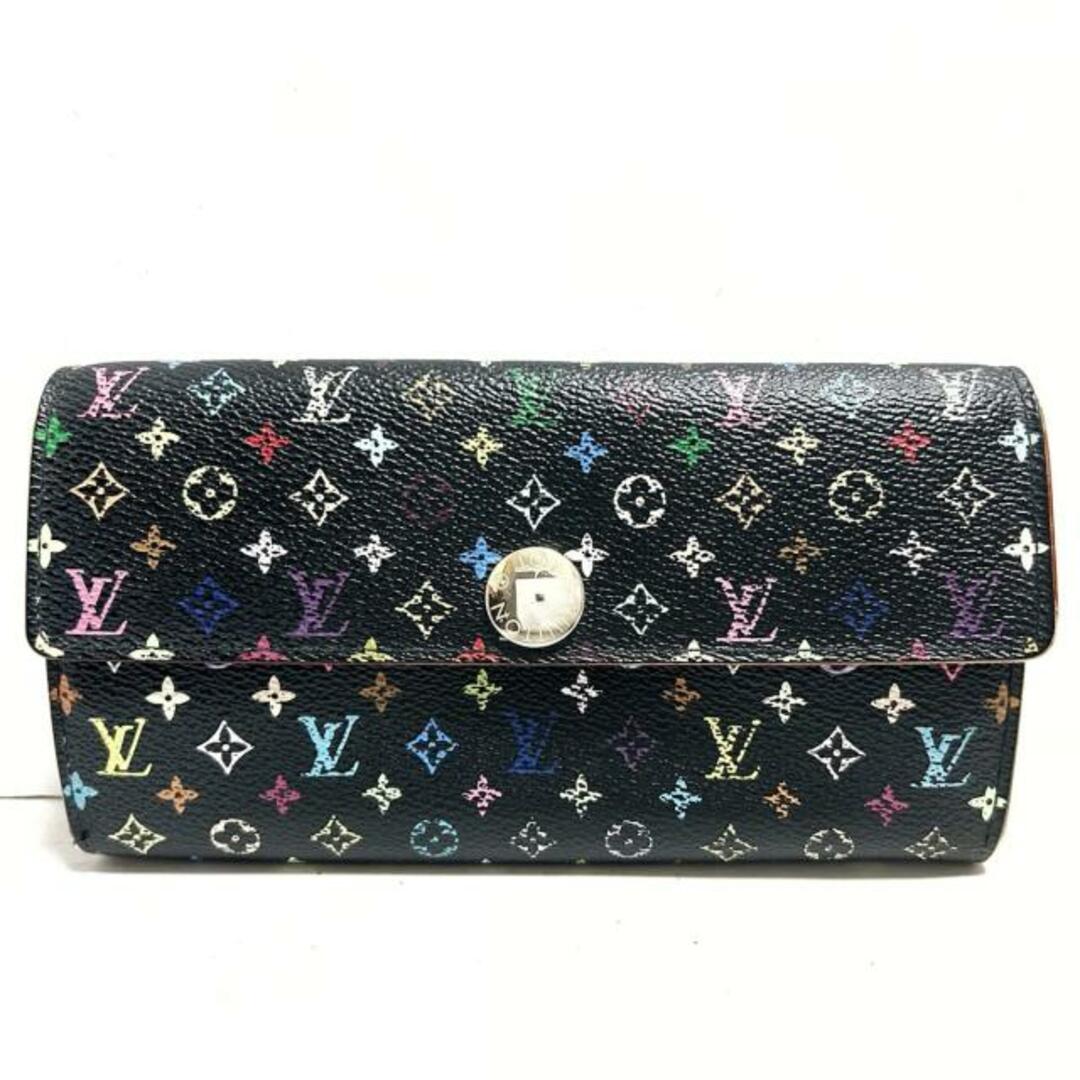 LOUIS VUITTON(ルイヴィトン)のLOUIS VUITTON(ルイヴィトン) 長財布 モノグラムマルチカラー ポシェットポルトモネクレディ M60005 ノワール モノグラムマルチカラーキャンバス レディースのファッション小物(財布)の商品写真