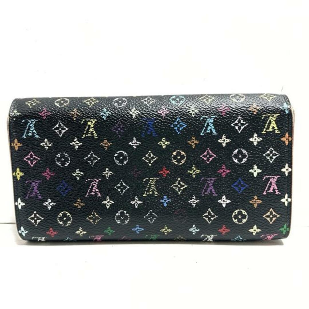 LOUIS VUITTON(ルイヴィトン)のLOUIS VUITTON(ルイヴィトン) 長財布 モノグラムマルチカラー ポシェットポルトモネクレディ M60005 ノワール モノグラムマルチカラーキャンバス レディースのファッション小物(財布)の商品写真