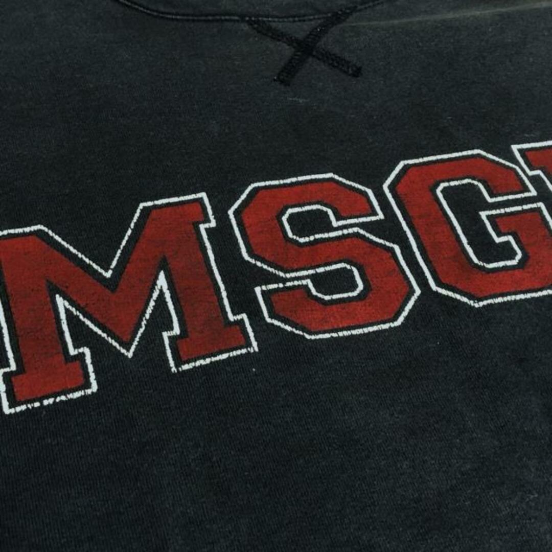 MSGM(エムエスジイエム)のMSGM(エムエスジィエム) トレーナー サイズS レディース - ネイビー×レッド×白 長袖 レディースのトップス(トレーナー/スウェット)の商品写真