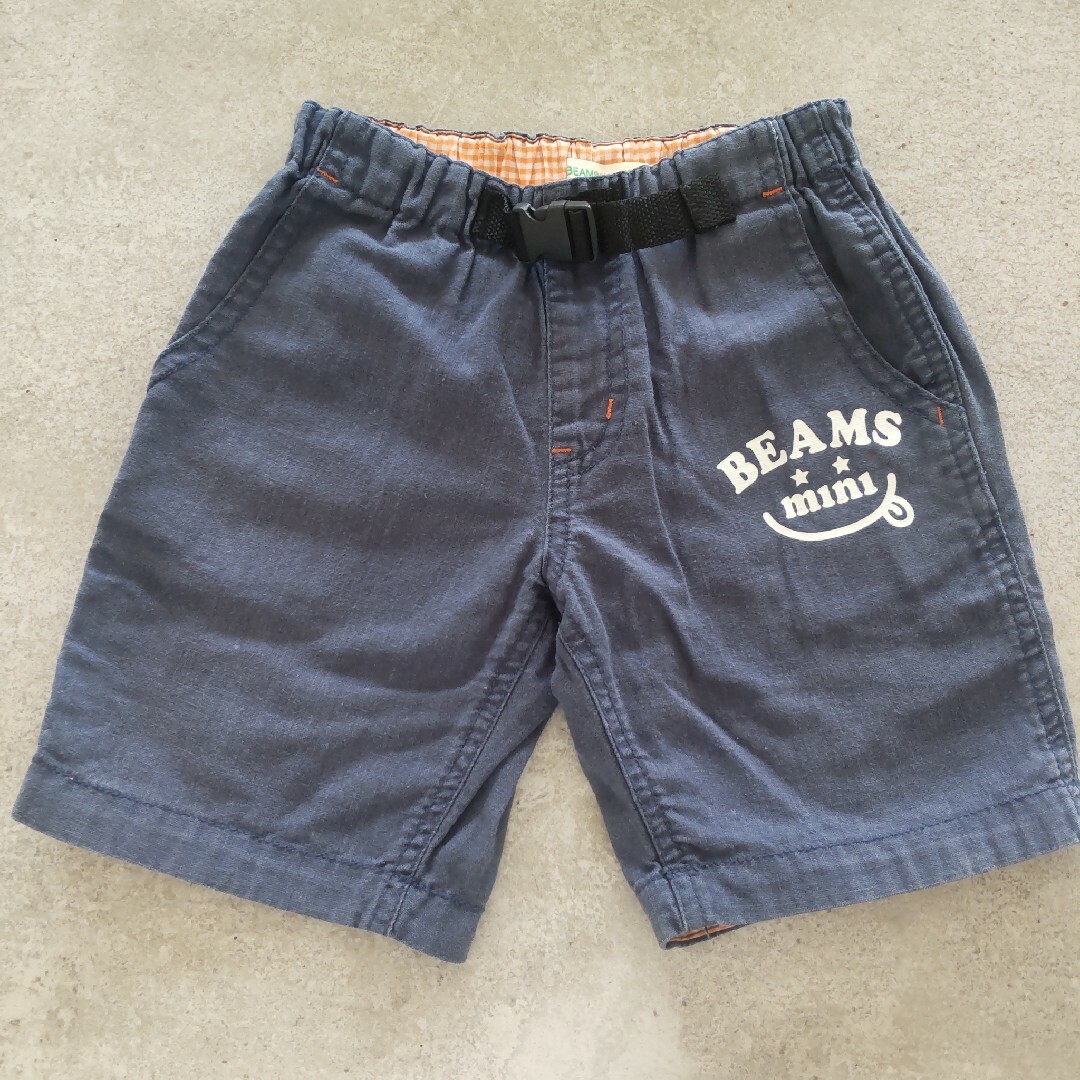 BEAMS(ビームス)のビームス ミニ ギャップ ショートパンツ 2枚セット 短パン 半ズボン 110 キッズ/ベビー/マタニティのキッズ服男の子用(90cm~)(パンツ/スパッツ)の商品写真