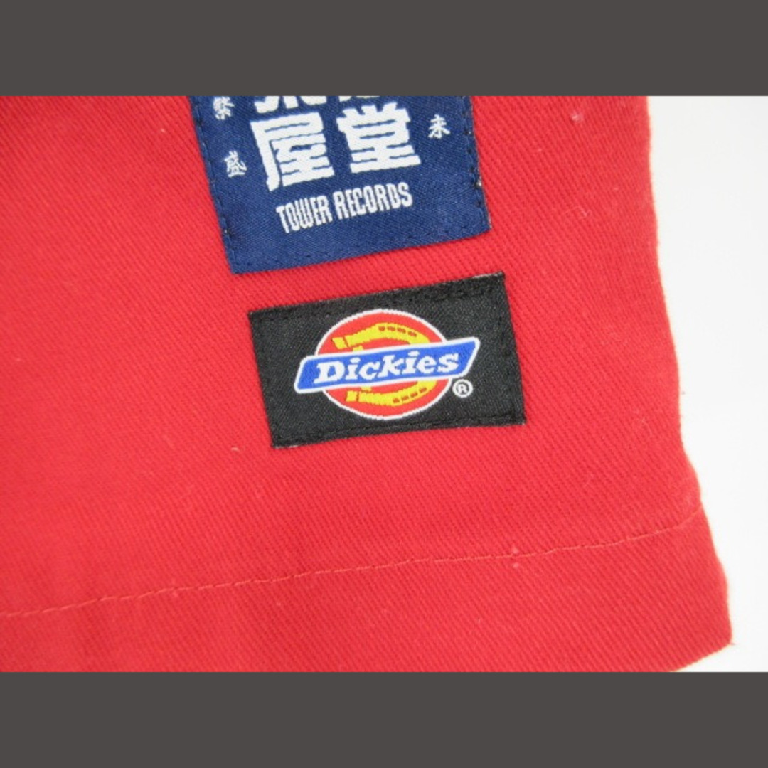 Dickies(ディッキーズ)のディッキーズ  ×タワーレコード ハーフパンツ ロゴ ペイズリー レッド  メンズのパンツ(ワークパンツ/カーゴパンツ)の商品写真