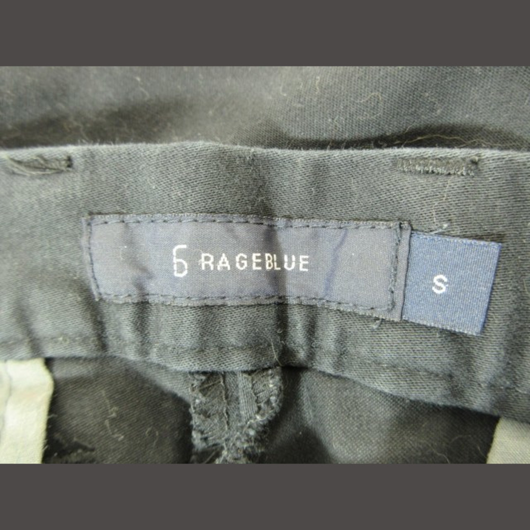 RAGEBLUE(レイジブルー)のレイジブルー パンツ ウエストゴム ストレート 無地 シンプル 黒 S QQQ メンズのパンツ(スラックス)の商品写真