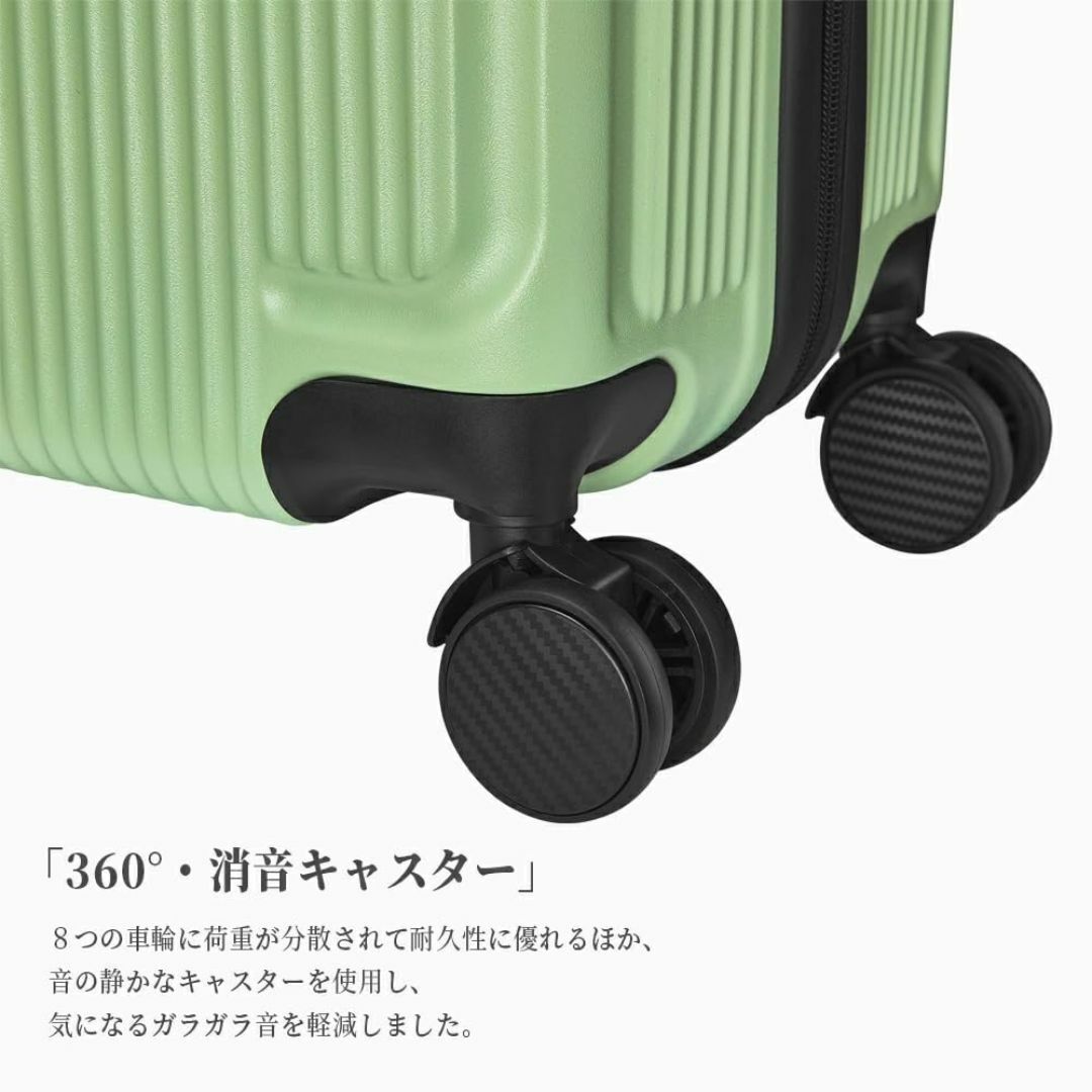 【色: ホワイト】[TTOVALIGERIA]スーツケース キャリーケース 機内 その他のその他(その他)の商品写真