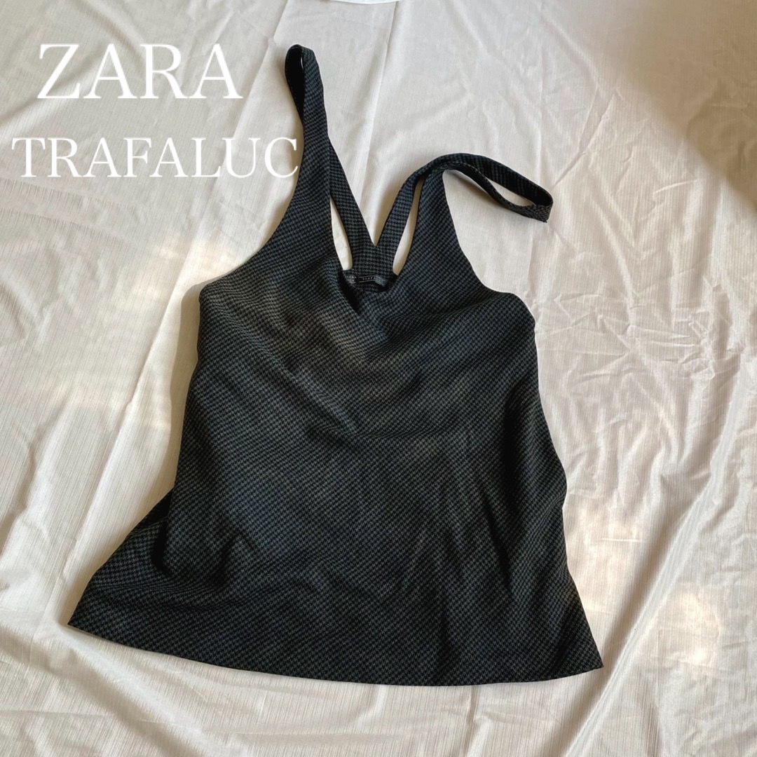 ZARA(ザラ)のZARA TRAFALUC ミニ　ワンピース　ジャンパー　スカート　　 レディースのスカート(ミニスカート)の商品写真
