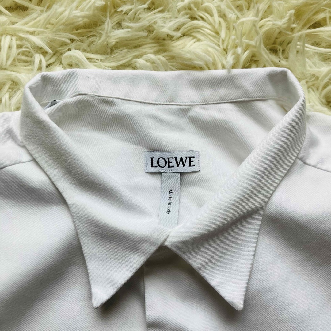 LOEWE(ロエベ)のLOEWE ロエベ アナグラム刺繍 長袖 ワイシャツ ポケット shirt メンズのトップス(シャツ)の商品写真
