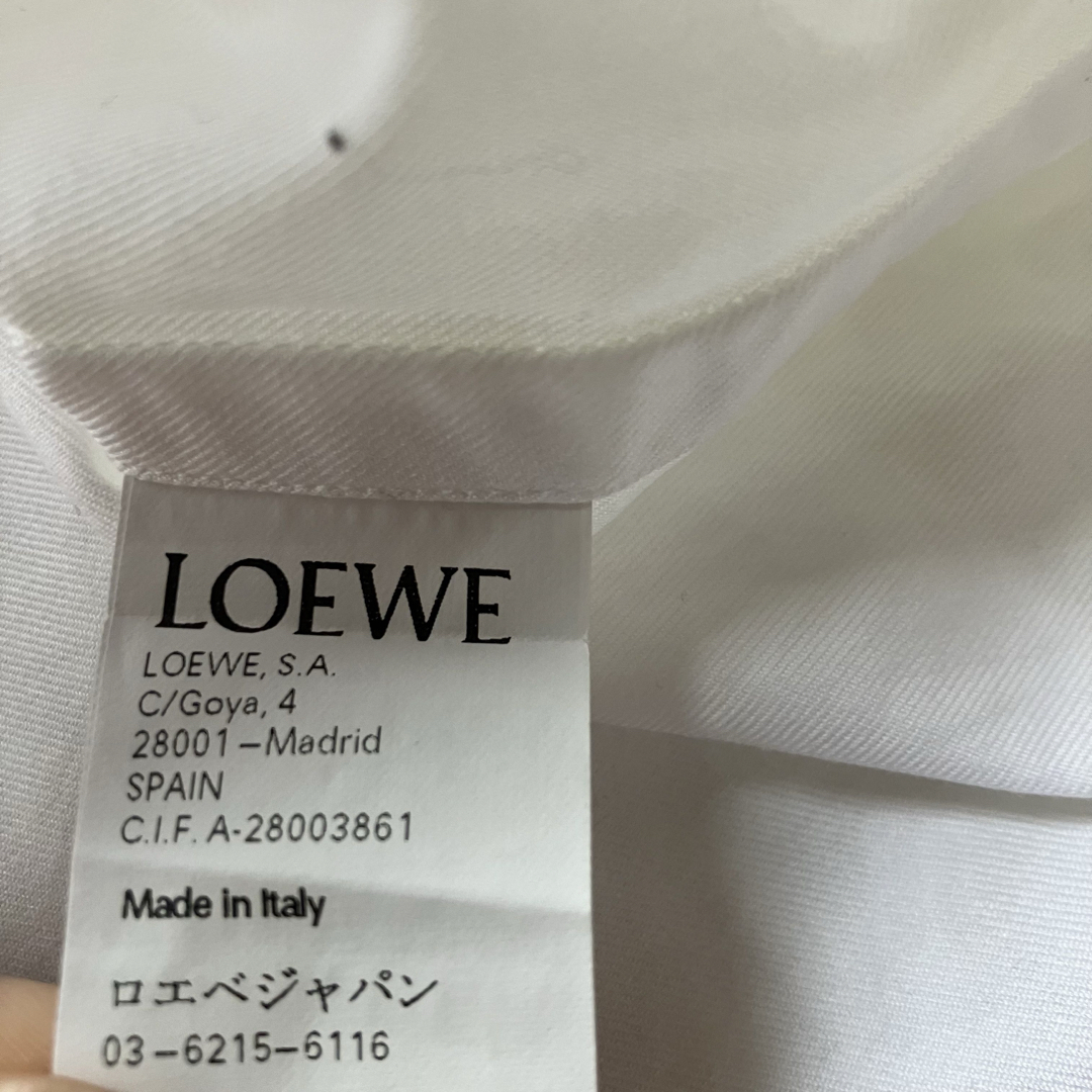 LOEWE(ロエベ)のLOEWE ロエベ アナグラム刺繍 長袖 ワイシャツ ポケット shirt メンズのトップス(シャツ)の商品写真