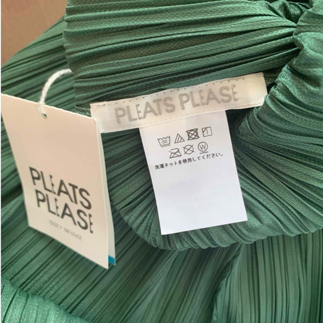 PLEATS PLEASE ISSEY MIYAKE(プリーツプリーズイッセイミヤケ)のプリーツプリーズMONTHLY COLORS : MOSS GREEN レディースのワンピース(ロングワンピース/マキシワンピース)の商品写真