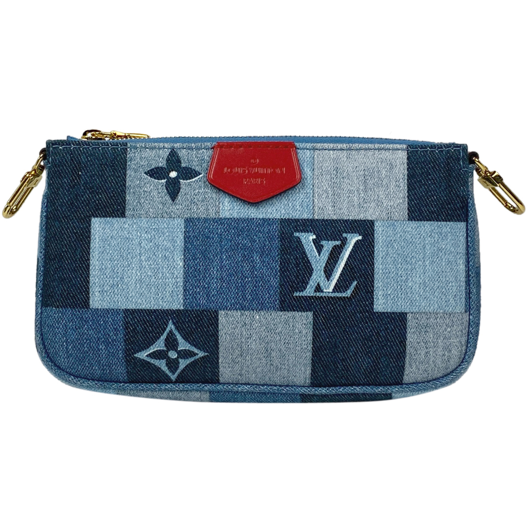 LOUIS VUITTON(ルイヴィトン)のルイ・ヴィトン ミュルティ ポシェット アクセソワール レディース 【中古】 レディースのバッグ(ショルダーバッグ)の商品写真