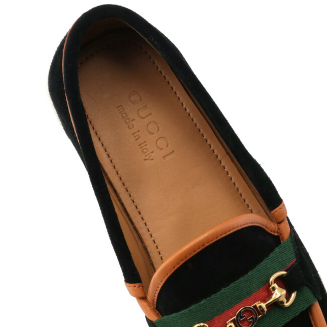 Gucci(グッチ)のグッチ/GUCCI シューズ メンズ SAN LUIS ローファー NERO/COGNAC/VRVR 658846-1DPE0-1081 _0410ff メンズの靴/シューズ(ドレス/ビジネス)の商品写真