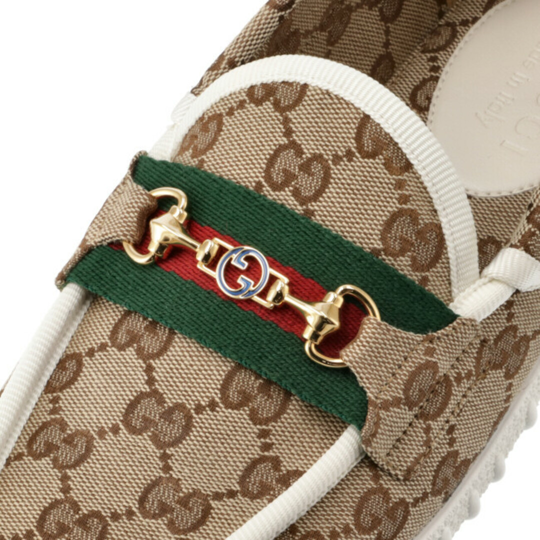 Gucci(グッチ)のグッチ/GUCCI シューズ メンズ SAN LUIS ローファー BEIGE/EBONY+CACAO 655516-2HK70-9794 _0410ff メンズの靴/シューズ(ドレス/ビジネス)の商品写真