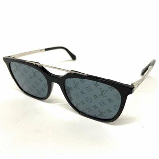 ルイヴィトン(LOUIS VUITTON)のLOUIS VUITTON(ルイヴィトン) サングラス美品  サングラス ミックス イット アップ・スクエア Z1878U 黒×グレー×シルバー モノグラム プラスチック×金属素材(サングラス/メガネ)