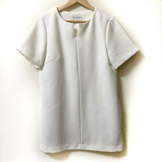 クレージュ(Courreges)のCOURREGES(クレージュ) ワンピース サイズ38 M レディース 白 半袖/ひざ丈(その他)