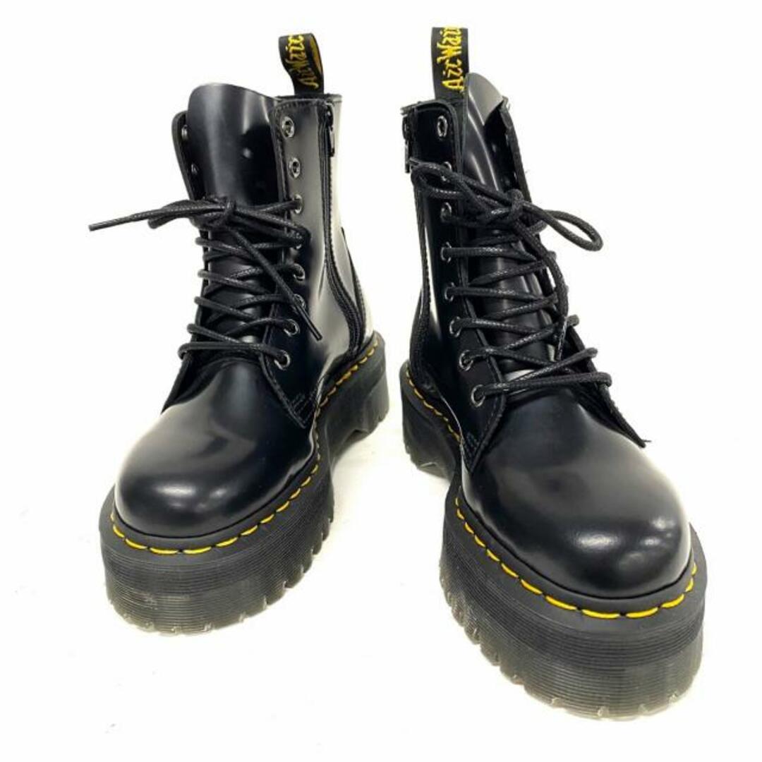 Dr.Martens(ドクターマーチン)のDr.Martens(ドクターマーチン) ブーツ レディース美品  JADON 黒 8ホール レザー レディースの靴/シューズ(ブーツ)の商品写真