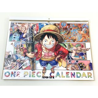 シュウエイシャ(集英社)の未使用■集英社コミックカレンダー  2021年 ONE PIECE ワンピース 大判 壁掛け型 リプロス 漫画 キャラクター ルフィ(ポスター)