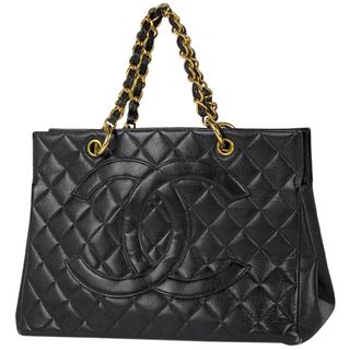 シャネル(CHANEL)のシャネル ココマーク チェーン トートバッグ レディース 【中古】(トートバッグ)