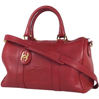 CHANEL - シャネル ココマーク ハンドバッグ レディース 【中古】