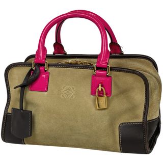 ロエベ(LOEWE)のロエベ アマソナ 28 トリコロール レディース 【中古】(ハンドバッグ)