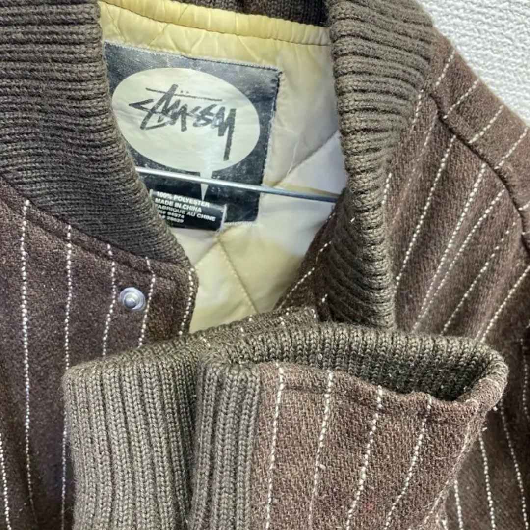 STUSSY(ステューシー)の【週末セール】90s stussy スタジャン メンズのジャケット/アウター(スタジャン)の商品写真