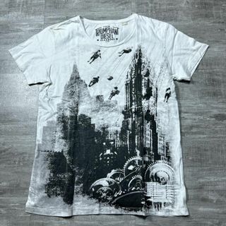 DIESEL - DIESEL ディーゼル TRIUMPHANT グラフィック Tシャツ XS