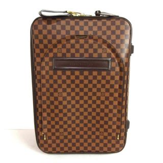 ルイヴィトン(LOUIS VUITTON)のLOUIS VUITTON(ルイヴィトン) キャリーバッグ ダミエ ユニセックス ペガス55 N23294(旧型) エベヌ ダミエ･キャンバス(スーツケース/キャリーバッグ)