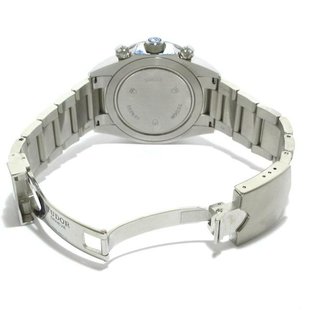 Tudor(チュードル)のTUDOR(チューダー/チュードル) 腕時計美品  ヘリテージ クロノグラフ 70330B メンズ 2022.07 オパライン×ブルー メンズの時計(その他)の商品写真
