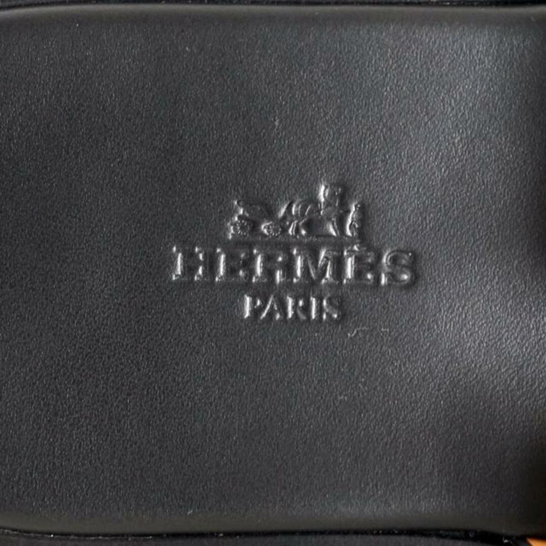Hermes(エルメス)のHERMES(エルメス) サンダル 39 メンズ美品  イズミール 黒 アウトソール張替済 レザー メンズの靴/シューズ(サンダル)の商品写真