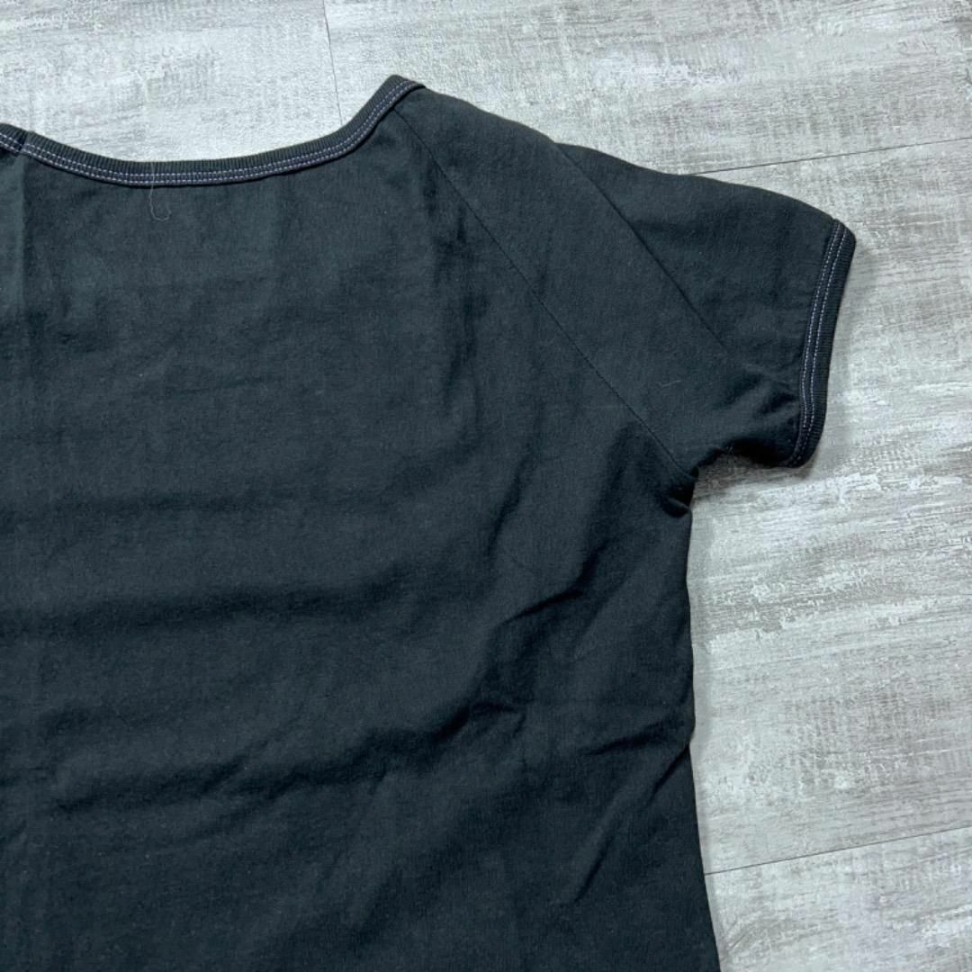 ARMANI EXCHANGE(アルマーニエクスチェンジ)の美品 Y2K ARMANI アルマーニエクスチェンジ Tシャツ S 黒 レディースのトップス(Tシャツ(半袖/袖なし))の商品写真