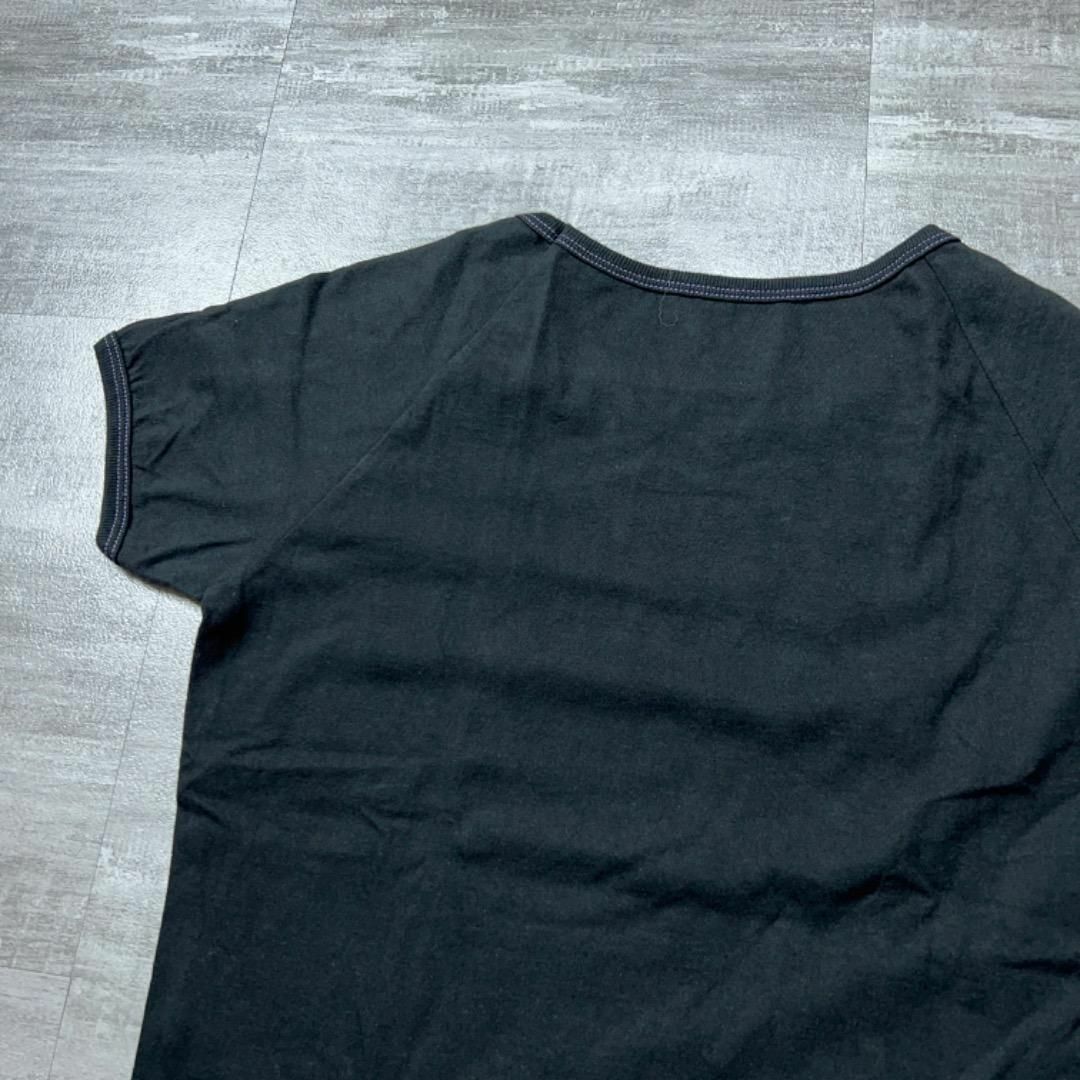 ARMANI EXCHANGE(アルマーニエクスチェンジ)の美品 Y2K ARMANI アルマーニエクスチェンジ Tシャツ S 黒 レディースのトップス(Tシャツ(半袖/袖なし))の商品写真