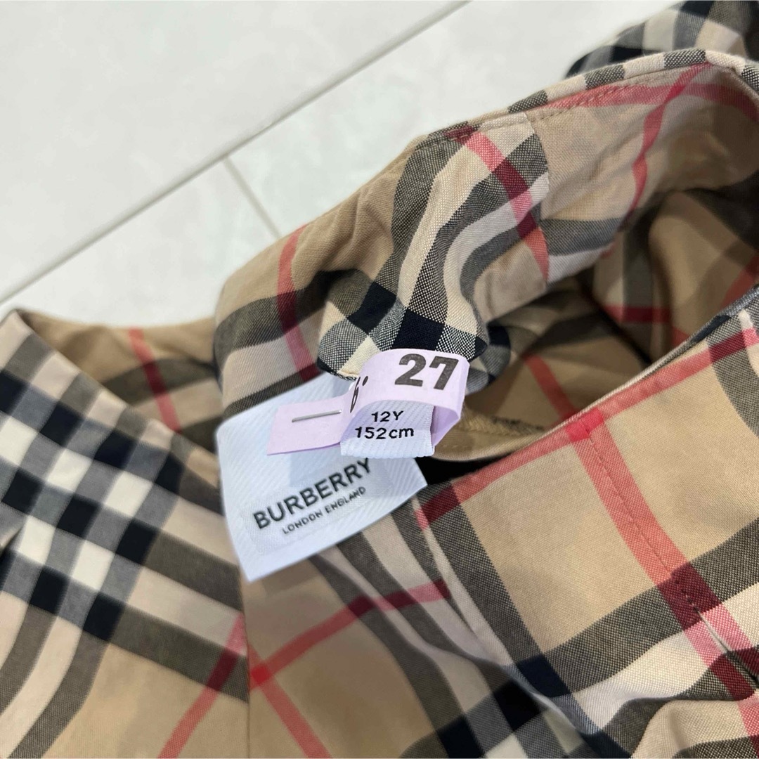 BURBERRY(バーバリー)のバーバリーワンピース キッズ/ベビー/マタニティのキッズ服女の子用(90cm~)(ワンピース)の商品写真