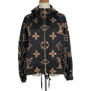 ルイヴィトン(LOUIS VUITTON)のルイ・ヴィトン ミックス モノグラム ナイロンジャケット レディース 36 【中古】(ナイロンジャケット)