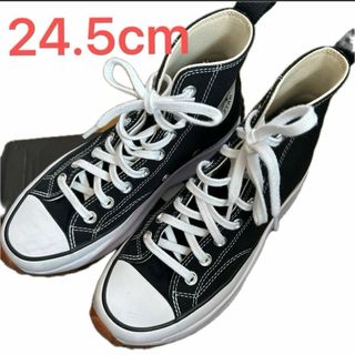 CONVERSE - 【2度のみ着用】 CONVERSE コンバース　ランスターハイク　24.5cm