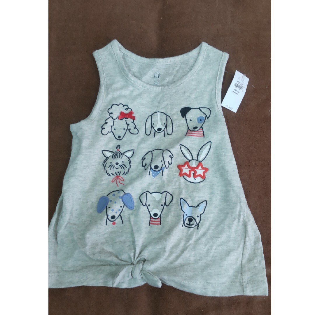 babyGAP(ベビーギャップ)のbabyGAP タンクトップ　100 キッズ/ベビー/マタニティのキッズ服女の子用(90cm~)(Tシャツ/カットソー)の商品写真