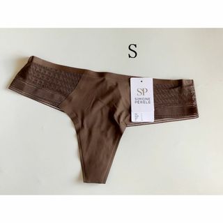 シモーヌペレール(Simone Perele)のS☆Simone Perele　Museシモーヌ ペレール　シームレスタンガ　茶(ショーツ)