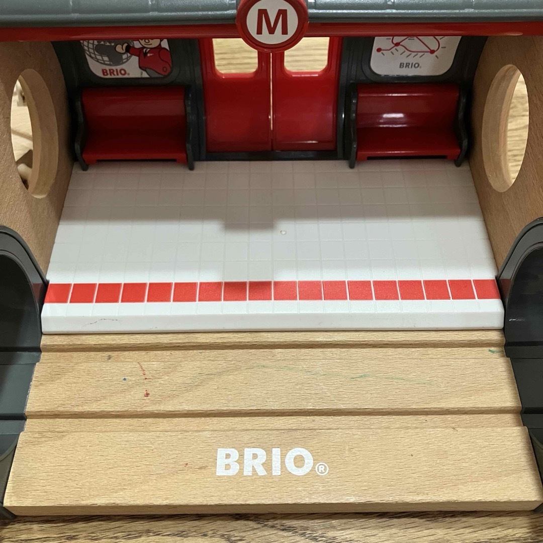 BRIO(ブリオ)のBRIO  メトロ　ファーム　レールセット&イマジナリウム　トレインセット エンタメ/ホビーのおもちゃ/ぬいぐるみ(鉄道模型)の商品写真