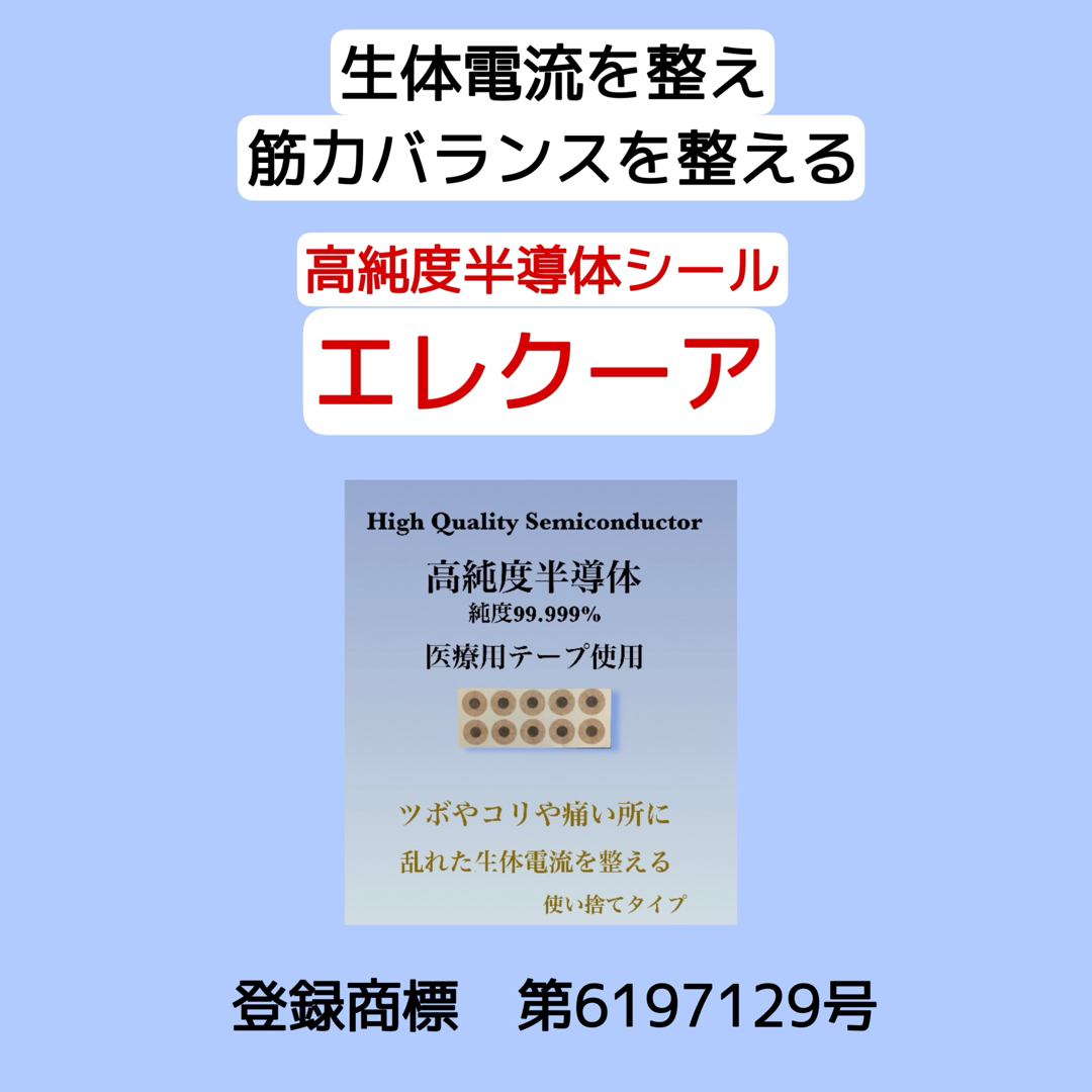 半導体パワーでツボ刺激！【しん健堂　エレクーア】 その他のその他(その他)の商品写真