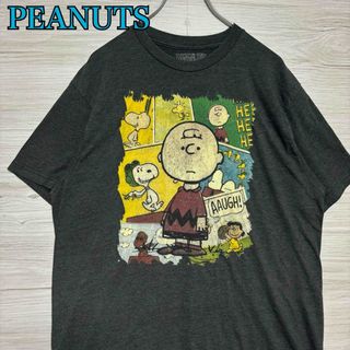 スヌーピー(SNOOPY)の【入手困難】ピーナッツ　スヌーピー　チャーリーブラウン　Tシャツ　Lサイズ　海外(Tシャツ/カットソー(半袖/袖なし))