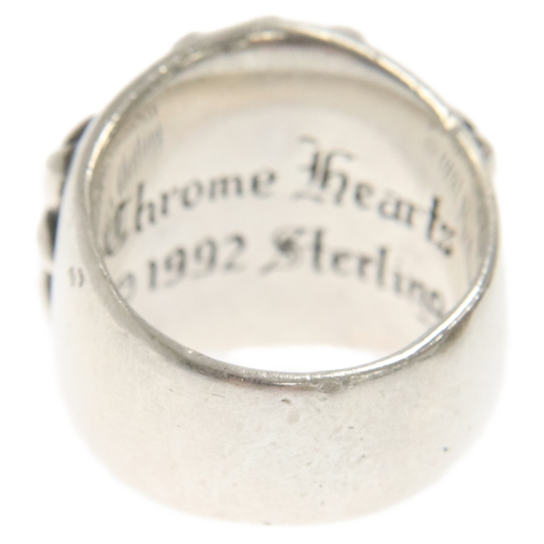 Chrome Hearts(クロムハーツ)のCHROME HEARTS クロムハーツ KEEPER RING キーパーリング シルバーリング 18号 シルバー メンズのアクセサリー(リング(指輪))の商品写真