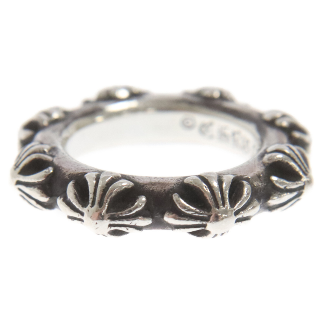 Chrome Hearts(クロムハーツ)のCHROME HEARTS クロムハーツ CROSS BAND クロスバンド シルバーリング 12号 メンズのアクセサリー(リング(指輪))の商品写真