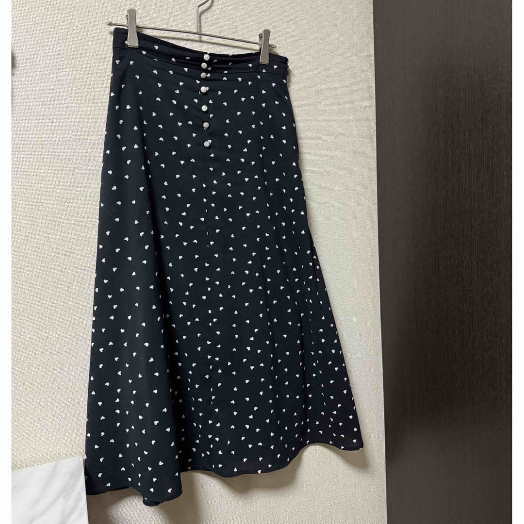 millebonheur ハートドットスカート レディースのスカート(ロングスカート)の商品写真