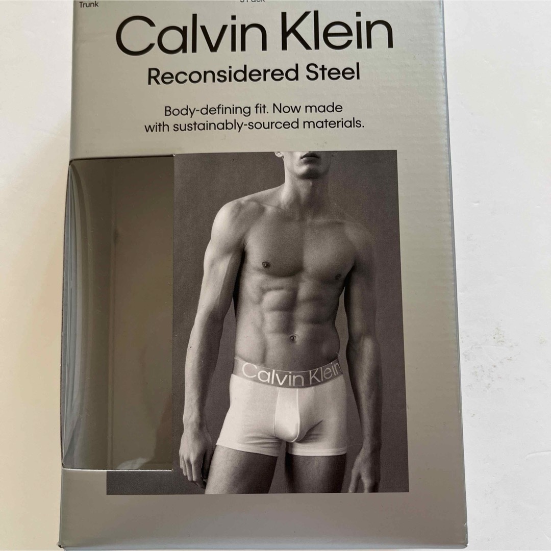 Calvin Klein(カルバンクライン)のカルバンクライン　メンズボクサー　L(M) ブラック　黒ボクサー　男性インナー メンズのアンダーウェア(ボクサーパンツ)の商品写真