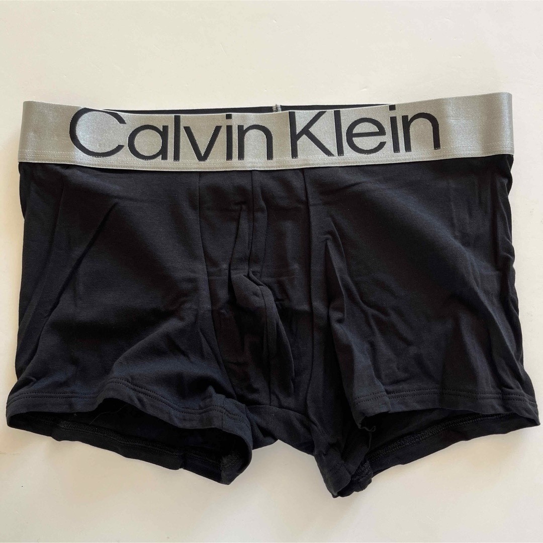 Calvin Klein(カルバンクライン)のカルバンクライン　メンズボクサー　L(M) ブラック　黒ボクサー　男性インナー メンズのアンダーウェア(ボクサーパンツ)の商品写真