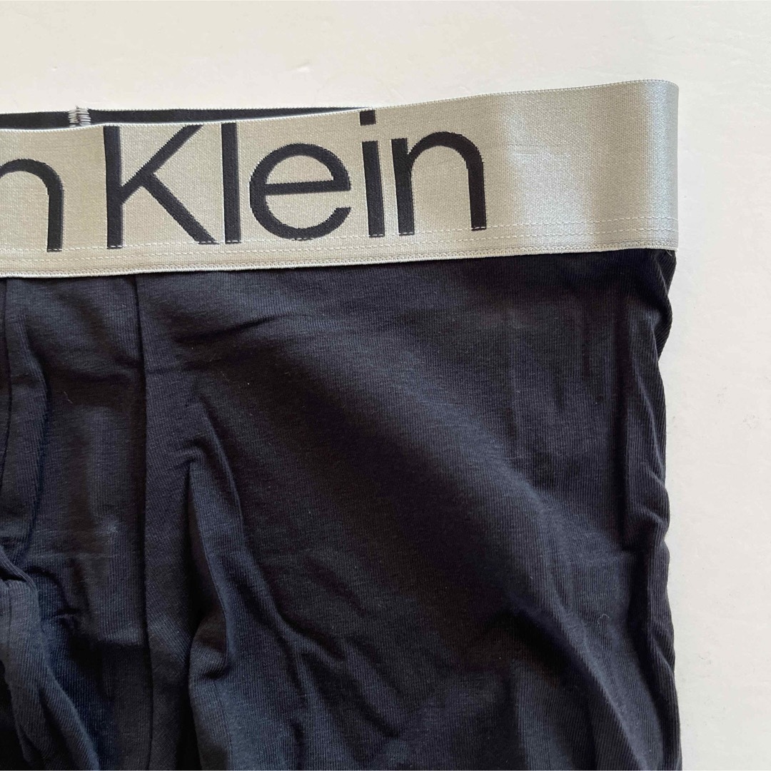 Calvin Klein(カルバンクライン)のカルバンクライン　メンズボクサー　L(M) ブラック　黒ボクサー　男性インナー メンズのアンダーウェア(ボクサーパンツ)の商品写真