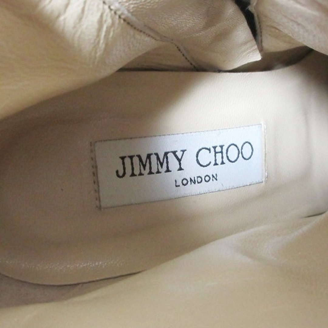 JIMMY CHOO(ジミーチュウ)のジミーチュウ ショートブーツ ブーティ ハイヒール スエード  IBO53 レディースの靴/シューズ(ブーツ)の商品写真
